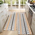 thumbnail image 4 of Kitchen Rugs Sets Of 2,Orange and Black Christmas Pattern Anti Fatigue Kitchen Mat Rugs Non Slip Washable,Decorative Kitchen Floor Mats for Kitchen,Sink,Laundry,17"X47", 4 of 5