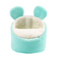 thumbnail image 1 of Hamster Warm Nest Antlers Rabbit Ears Mini Hamster Nest Guinea Pig Nest Bed, 1 of 10