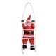 thumbnail image 2 of Escalera de escalada de Papá Noel, adorno navideño de escalada de Papá Noel LED, muñeca de Papá Noel LED compacta y ligera, 2 of 9