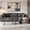 Gray, variant on Melocadol 4-Seat Boneless Corduroy Cloud Sofa, No Assembly Required 720lbs Capacity, L-Shaped Modular Sectional with Ottoman, Beige
