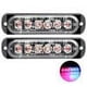 thumbnail image 1 of Luces de conducción diurna de 6 LED ultrafinas para automóviles/motocicletas/camiones (rojo + azul), 1 of 3