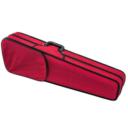 SKY Violin Triangle Case Lightweight 4/4 Size Red Color