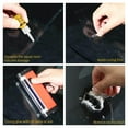 thumbnail image 3 of tredstone 2Pcs Automotive Glass Repair Fluid Windshield Resin Crack Tool DIY Car Fix Black, 3 of 9