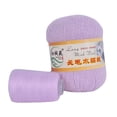 thumbnail image 2 of Felpa tejida a mano anti-pilling bufanda abrigo DIY Hilo tejido Hilo de tejer de ganchillo 50g 20g 2 Piezas kenally HA2033-03B, 2 of 6