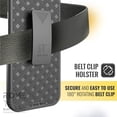 thumbnail image 4 of Rome Tech for Apple iPhone 13 Mini 5.4" (2021) Shell Holster Combo Case - Black, 4 of 7