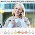 thumbnail image 6 of 1 set 10pcs Dust Plug Charm Type C Anti Dust Plugs 1.2~1.3 inch Long Mobile Dustproof Plugs with Paw Pendants USB C Port Caps Protector Accessory Charging Port Plugs Pendants, 6 of 8