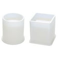thumbnail image 1 of 2 piezas molde de silicona molde de resina epoxi DIY bolígrafo contenedor organizador soporte de almacenamiento, 1 of 5