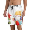 thumbnail image 2 of Balery Summer Gnome Traje de Baño Estilo Hawaiano para Hombre, Shorts de Secado Rápido con Bolsillos-Medium, 2 of 6