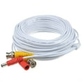 thumbnail image 3 of PGENDAR 50ft White BNC Video Power Wire Cord for Swann Night Owl CCTV Cameras Cable White, 3 of 5