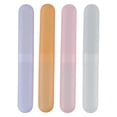 thumbnail image 1 of 4 Pack Toothbrush Case Travel Toothbrush Holder Portable Toothbrush Case, 1 of 9