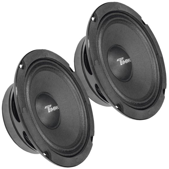 Altavoz de gama media Timpano TPT-MR6-4 PRO, 6.5 pulgadas, 500 W, 4 ohmios (par)