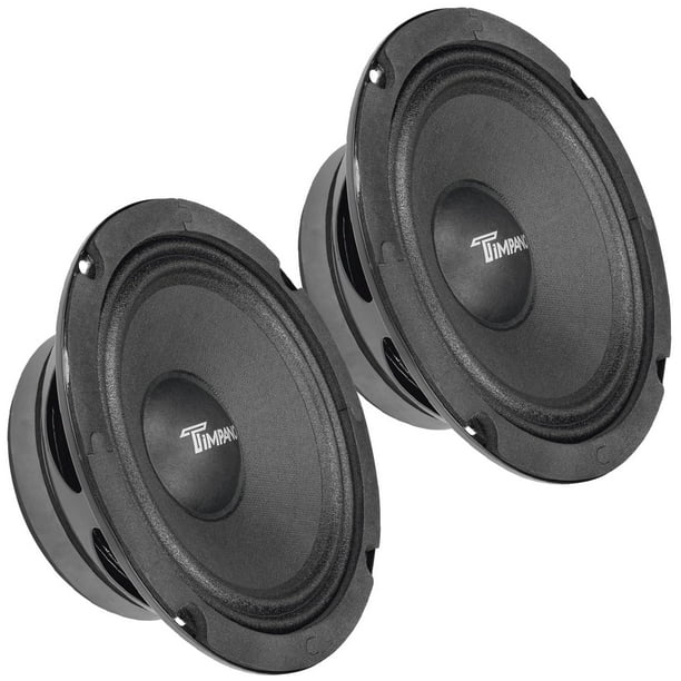 Altavoz de gama media Timpano TPT-MR6-4 PRO, 6.5 pulgadas, 500 W, 4 ohmios (par)