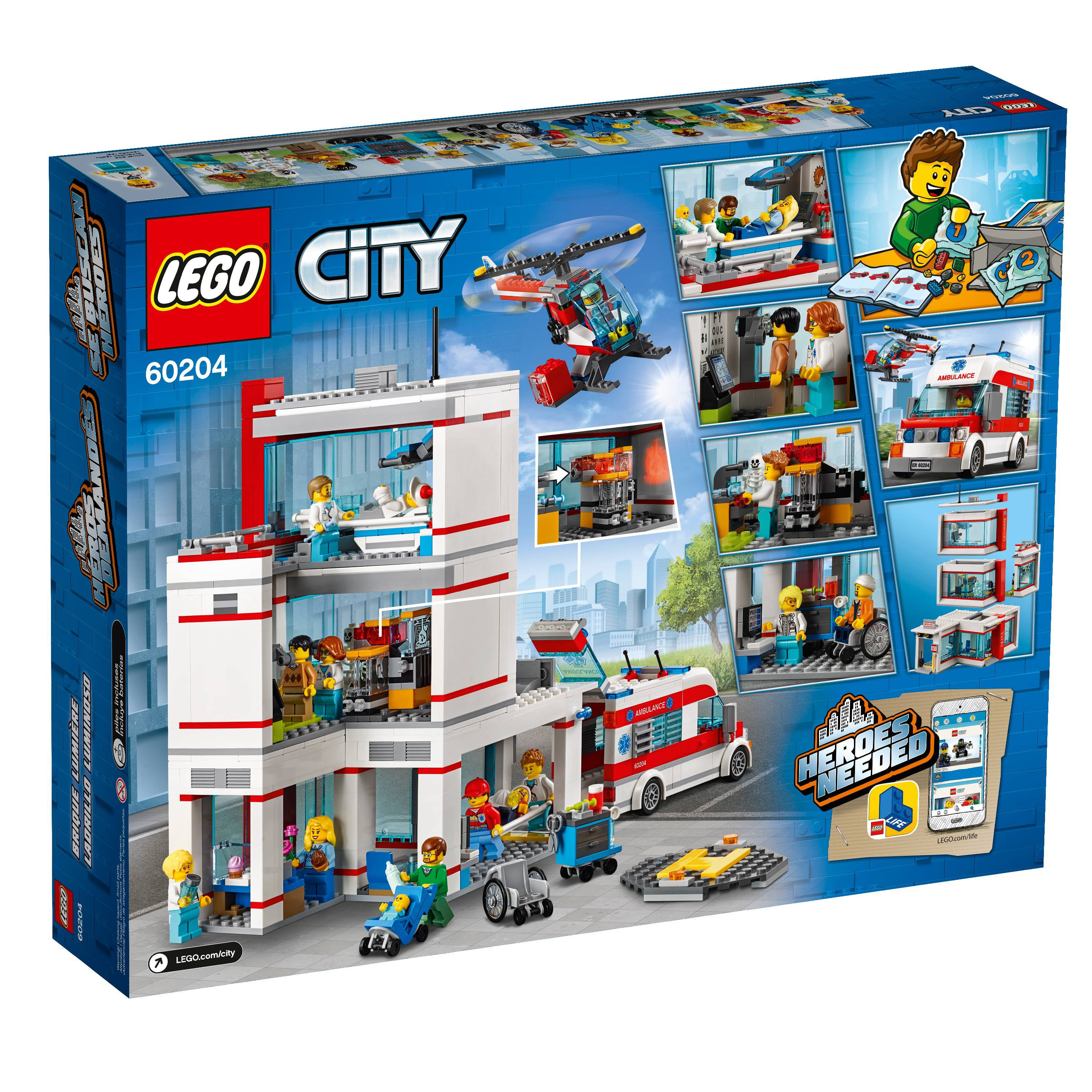 LEGO City LEGO City Hospital 60204 - Walmart.com
