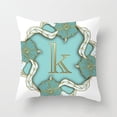 thumbnail image 1 of XWSHYW Almohadas y Fundas Fundas de Almohada Fundas de Almohada Decorativas con Letras Fundas de Cojines con Flores y Letras, 1 of 3