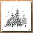 thumbnail image 3 of Epic Art 'Winter Time' by Seven Trees Design, Acrylic Glass Wall Art, 36"x36", 3 of 7