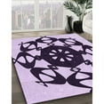 thumbnail image 2 of Ahgly Company Indoor Rectangle Patterned Blossom Pink Area Rugs, 7' x 10', 2 of 6