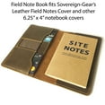 thumbnail image 7 of Field Notes Notebooks 5 Pack | Small Field Memo Book Notepad Refill for Refillable Leather Pocket Field Notes Cover + Leather Journal Wallet | Field Notes Graph White Paper Refill Stitched 3.5 x 5.5", 7 of 7
