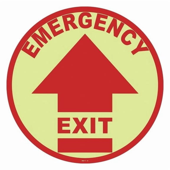 Stranco Anti-Slip Floor Sign,17 in x 17 in,Vinyl FSG-17-703