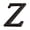 Z, variant on 2026 New Home Decor Creative Alloy Wrought Iron Number Letter Creative DIY House Letter