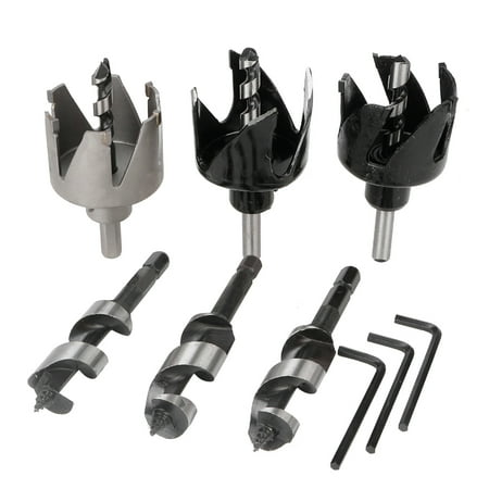 Ball Shape Door Lock Installation Kit Hole Saw Drill Cutter Auger
