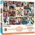 thumbnail image 2 of MasterPieces 1000 Piece Jigsaw Puzzle - Rockwell Collage - 19.25"x26.75", 2 of 6
