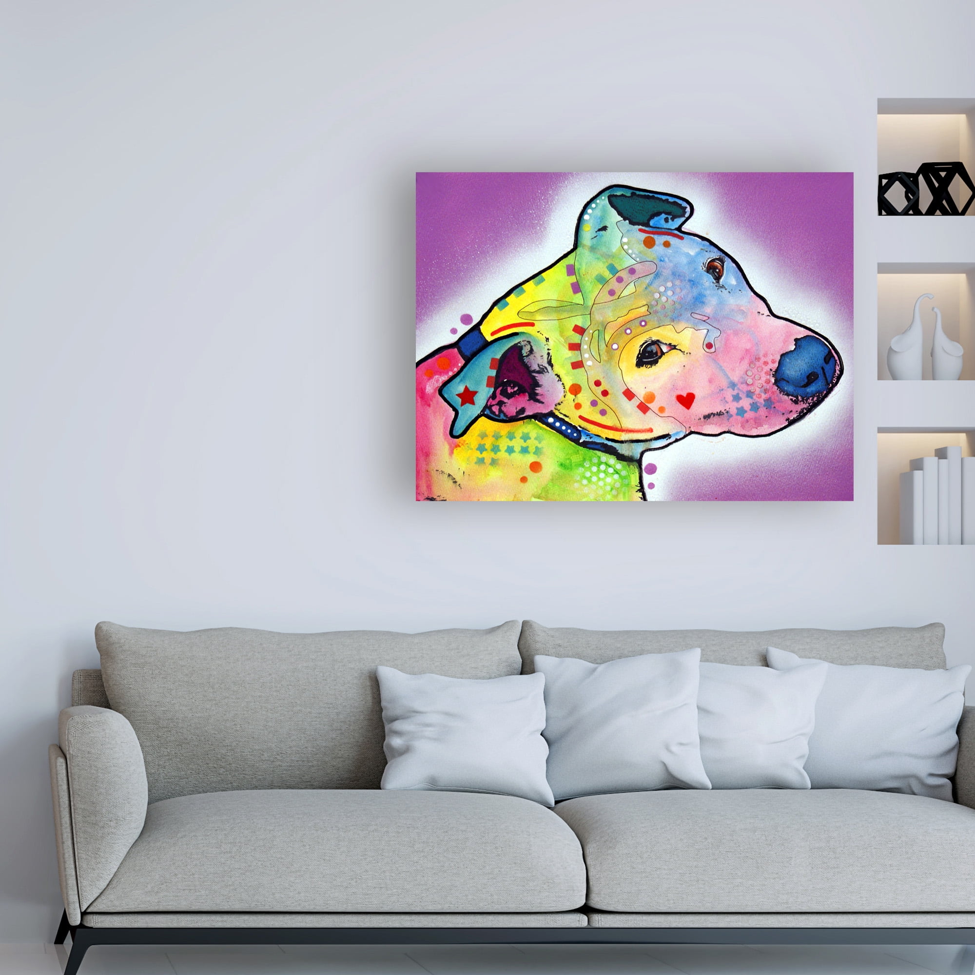 Trademark Fine Art 'Mucca Work' Canvas Art by Dean Russo