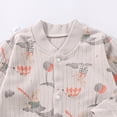thumbnail image 5 of CAUYDY Baby Boy Gift Newborn Clothes Preemie Long Sleeve Bodysuit Infant Boys Sleepers Fall Winter Toddler Romper Pajamas 0-3M 6-9M 12-18M Light Gray for Sizes 12-18 Months, 5 of 7