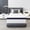 White, variant on YINIX 10 inch Medium Firm Hybrid Mattress with Gel Menory Foam in a Box for Adult,Queen
