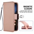 thumbnail image 4 of Mobile Phone Cover Pixel 3axl 3 Card Slots Pocket Leather Protective Cover with Magnetic Closure Pink, 4 of 7