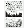 thumbnail image 4 of 1Sheet Tree Clear Stamps for Card Making Decorative Tree Branch Background Forest Transparent Silicone Stamps for DIY Scrapbooking Supplies Embossing Paper Card Album Decoration Craft, 4 of 8