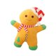 thumbnail image 4 of Peluche de Navidad, almohadas navideñas para decoración de fiestas, cómodo adorno de dibujos animados, juguete de peluche para sala de estar, Navidad Pan de jengibre de 50 cm, 4 of 8