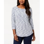 Karen Scott - Marled Sweatshirt - Petites - PM