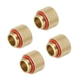 thumbnail image 1 of Unique Bargains Raccord d'Extension Mâle à Femelle Laiton G1/4 x 10mm pour Système de Refroidissement par Eau Lot de 4, 1 of 5