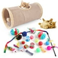 thumbnail image 1 of Juguetes para gatos 21 piezas Juego de juguetes para gatitos Juguetes interactivos para gatos para Eccomum Juguetes para gatos, 1 of 7