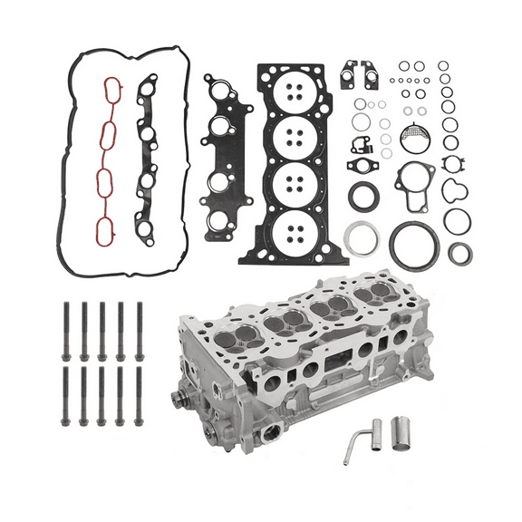 Cylinder Head Assembly w/Head Gasket Set Bolts For 2005-2016 Toyota Tacoma 4Runner 2.7L L4 2TR-FE