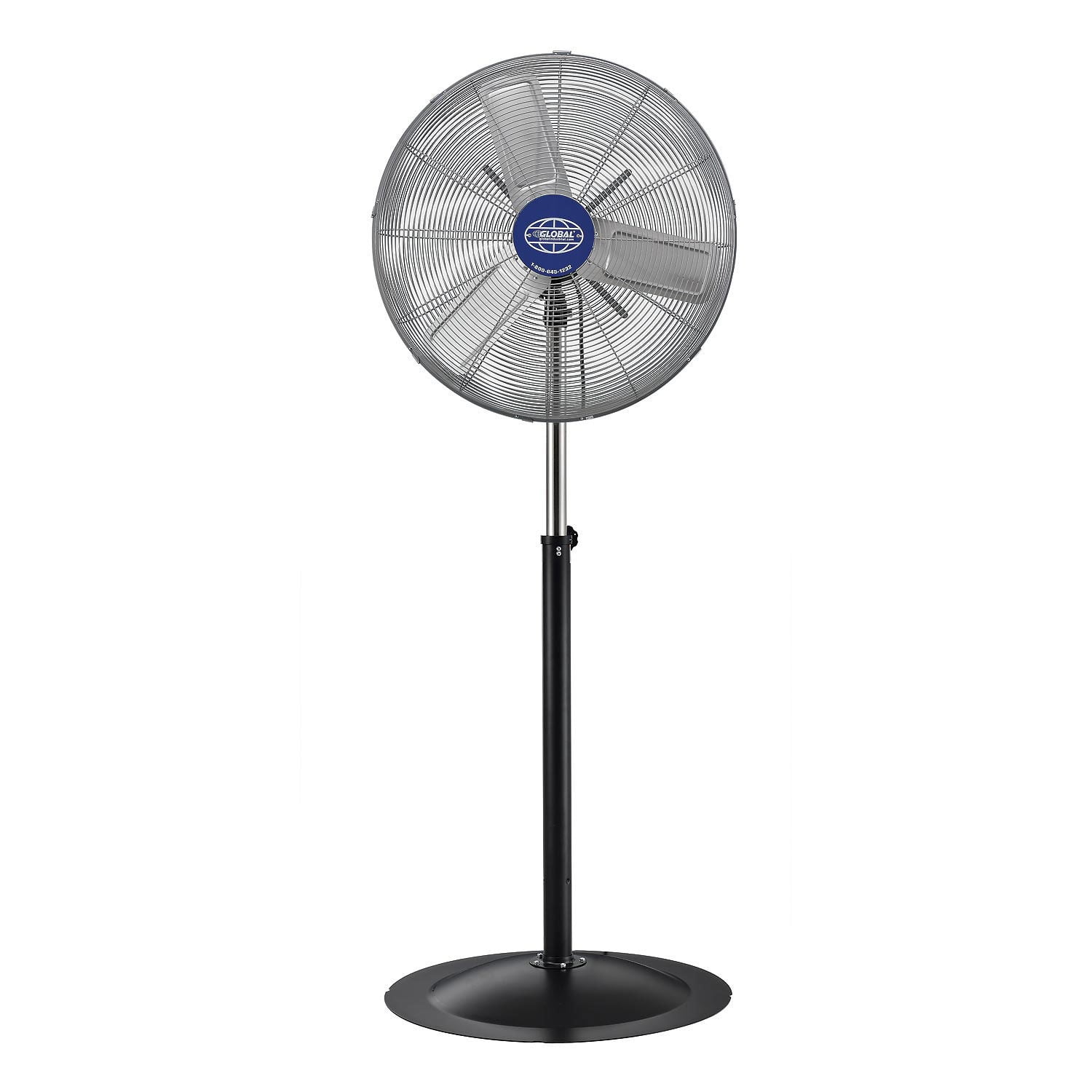 24" Diameter Deluxe Oscillating Pedestal Fan 1/2HP