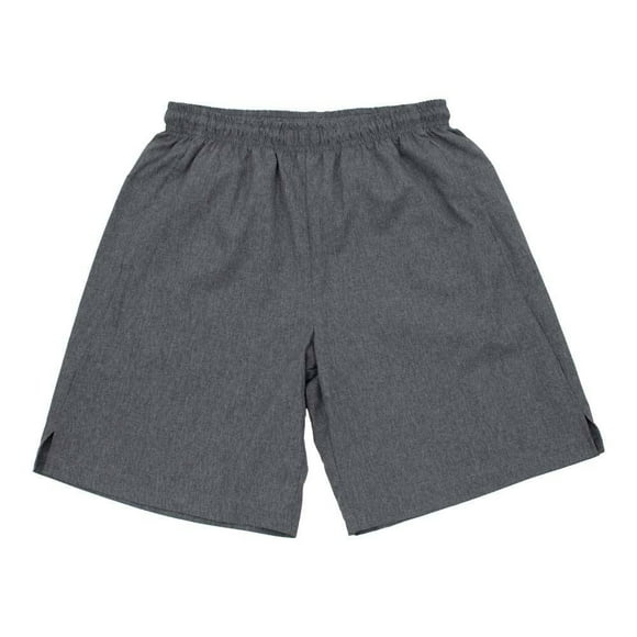 Short Athletic Works para Caballero con Bolsas y Jareta Gris Talla EG