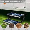 thumbnail image 5 of Yuyamidu Blue Butterfly RV Step Covers 4 Pack Camper Step Cover Fashion RV Step Rug Washable RV Step Carpet RV Stair Covers for Travel Trailers, Motorhome, 5 of 7