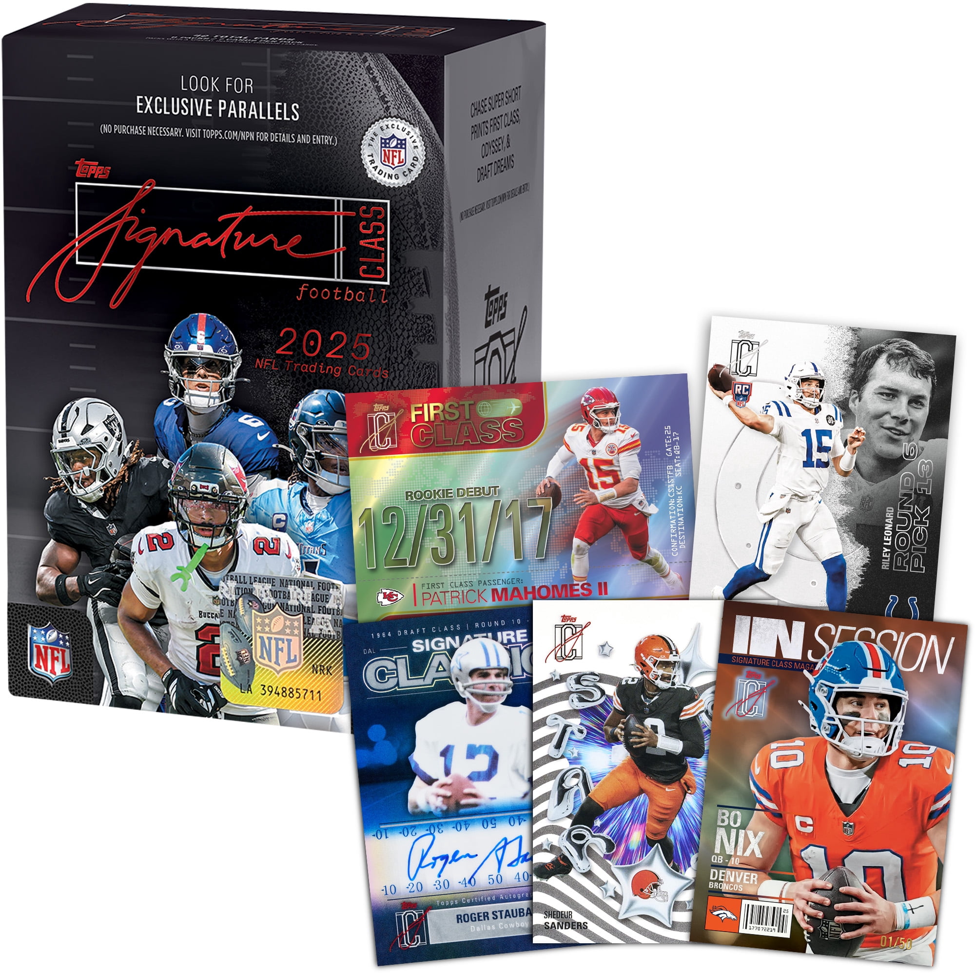 2025 Topps Signature Class Football - Factory Sealed - Value Box