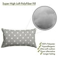 thumbnail image 4 of Majestic Home Goods Pillow 12x20 Ikat Dot Gray, 4 of 4