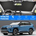 thumbnail image 3 of GHSDFBB Car Windshield Sun Shade Foldable,Sun Protection for Car Front Windshield,Sun Protector for UV Ray,Car Interior Accessories for Sun Heat,Fit for 2019-2024 Toyota RAV4, 3 of 7