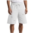 thumbnail image 2 of JDQJBZ Men's Sweat Shorts Solid Pocket Drawstring Elastic 5 Inch Casual Shorts, 2 of 5