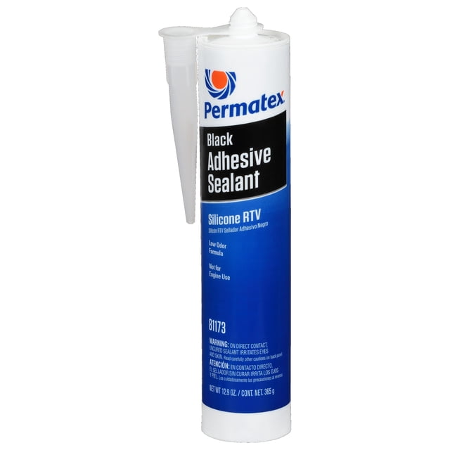 Sellador adhesivo Permatex 81173 silicona negra 12 x 365 g