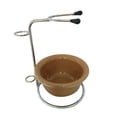 thumbnail image 2 of Kits de soporte de afeitado para hombres, herramientas de limpieza facial masculina para viajes, salones y hoteles marrón Yuyangstore Soporte para brochas de afeitar, 2 of 8