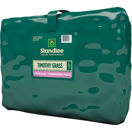 Standlee Premium Western Forage 50 Lb. Premium Timothy Grab & Go Compressed Bale 1200-20021-0-0 767824
