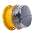 thumbnail image 3 of Aviation Obstruction Light, IP66 Waterproof Construction Lamp Lighting Protection Solar Powered Heating Dispersion Warning  For Lakes For Marine For Rivers, 3 of 8