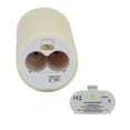 thumbnail image 5 of Luminara - Ivory Flameless Candle Pillar - Scallop Top Unscented - 3.5" x 5.3", 5 of 5