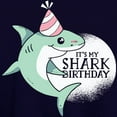 thumbnail image 3 of CafePress - Shark Birthday Sweatshirt - Pullover Hoodie, Classic & Comfortable Hooded Sweatshirt, 3 of 4