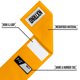 thumbnail image 4 of Toalla de fútbol NXTRND Streamer para manos y accesorios, 4 of 4