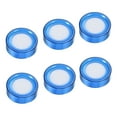 thumbnail image 1 of Unique Bargains 2.7 Inch Dia Finger Wet Sponge for Bank Counting Blue 6 Pack, 1 of 5
